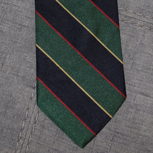 Brooks Brothers 346 Tie – Pure Silk, Italian Woven, Made in USA – Bold Multicolo - Picture 1 of 3